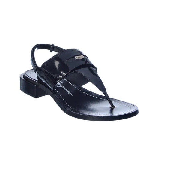 HOME / FERRAGAMO NYA LEATHER SANDAL